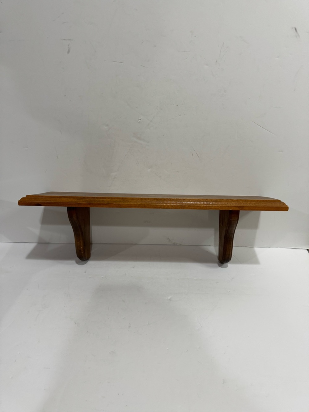 Floating Wood Wall Shelf